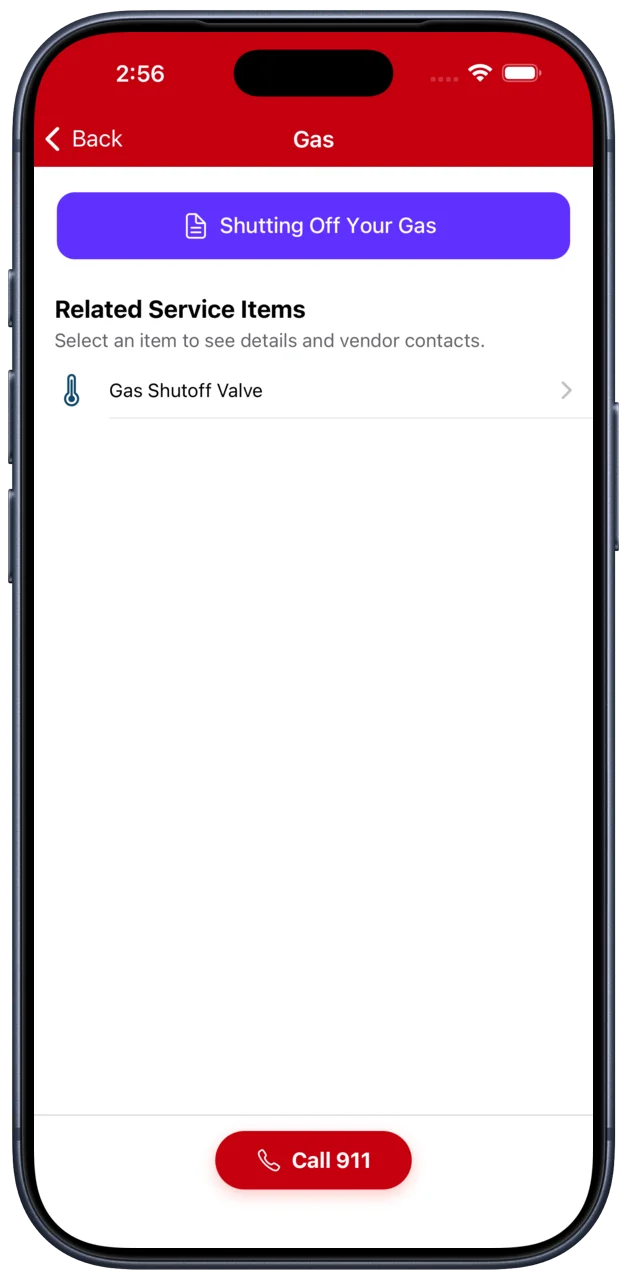 A gas emergency guide